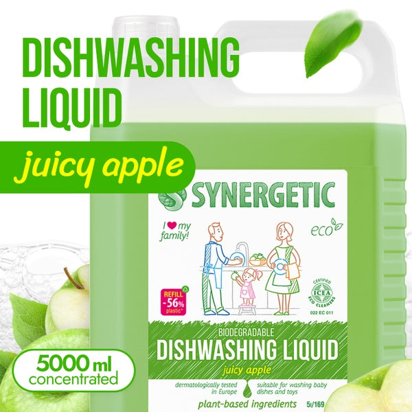 Dishwashing Liquid Apple Synergetic