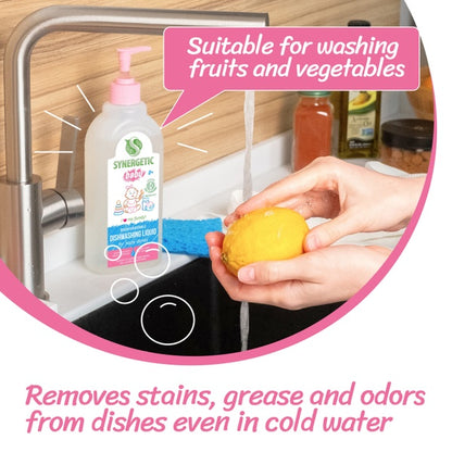 Dishwashing Liquid for Baby Dishes Synergetic