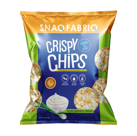 Snaq Fabriq Crispy Chips Sour Cream & Onion