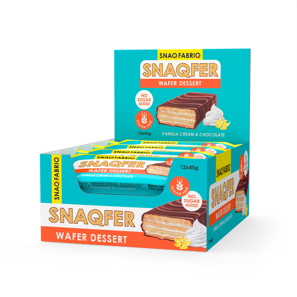 Snaq Fabriq Snaqfer Wafer Dessert Vanilla Cream & Chocolate