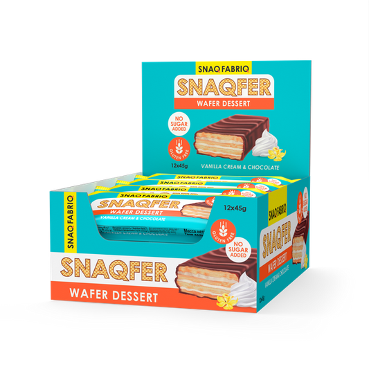 Snaq Fabriq Snaqfer Wafer Dessert Vanilla Cream & Chocolate