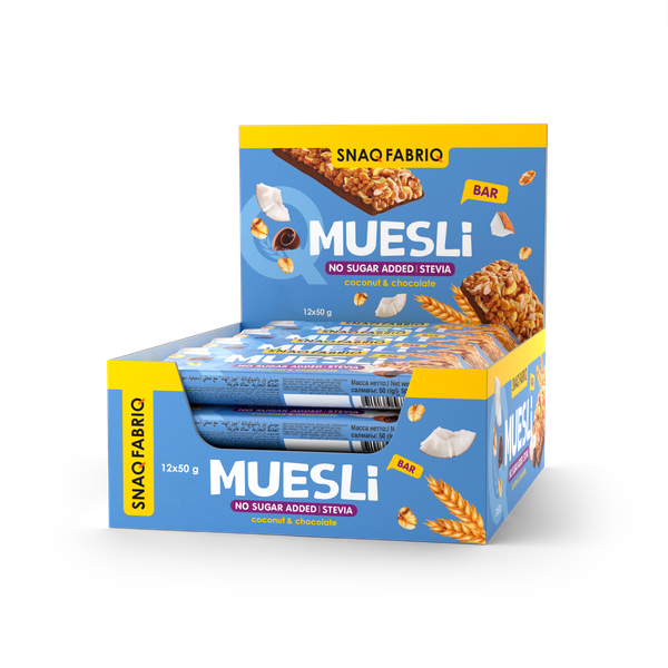 Snaq Fabriq Muesli Bar Coconut & Chocolate