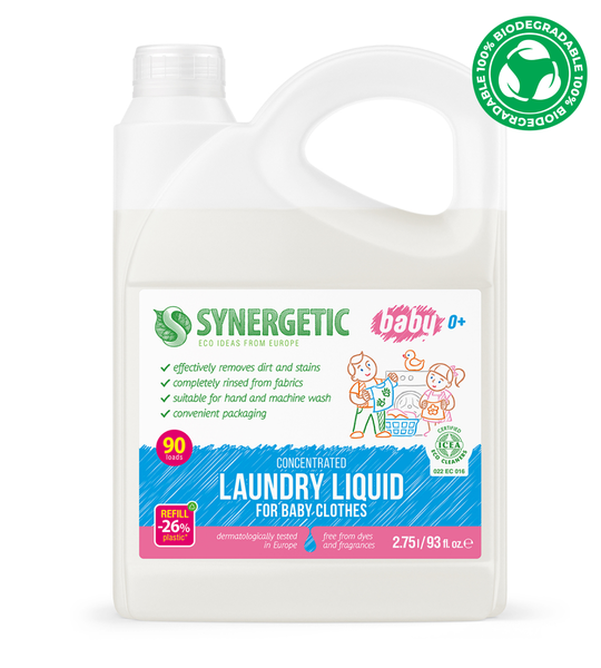 Laundry Liquid for Baby Clothes Synergetic