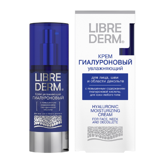 Librederm Moisturizing Cream for Face, Neck and Decollete Area