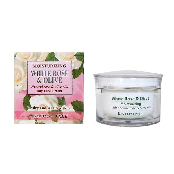 Aroma Essense Day Face Cream White Rose & Olive