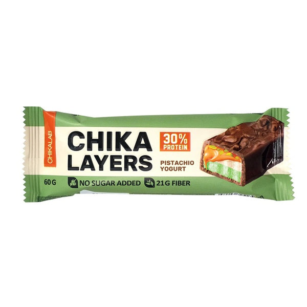 Chika Layers Protein Bar Pistachio & Yoghurt