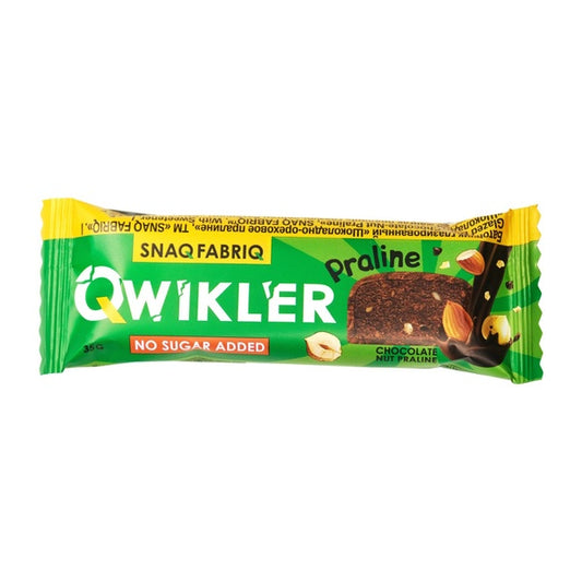 Snaq Fabriq Qwikler Sugar-Free Bar Chocolate Nut Praline