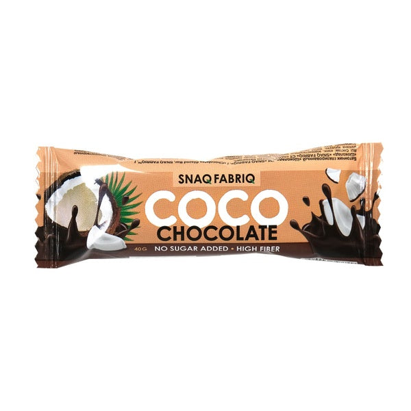 Snaq Fabriq Coco Sugar-Free Bar Coconut & Chocolate