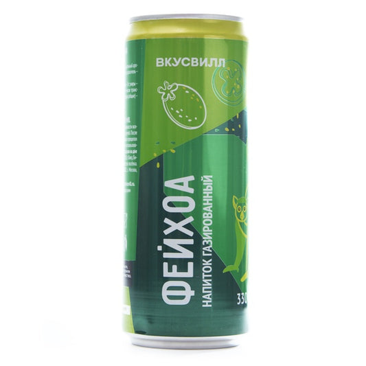 VkusVill Feijoa Sparkling Non-Alcoholic Drink