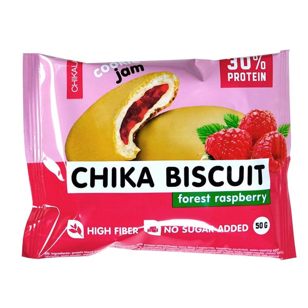 Chika Biscuit Protein Forest Raspberry