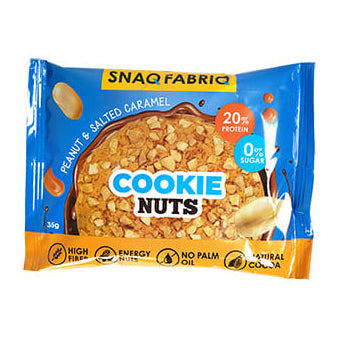 Snaq Fabriq Cookie Nuts Peanut Dessert Salted Caramel