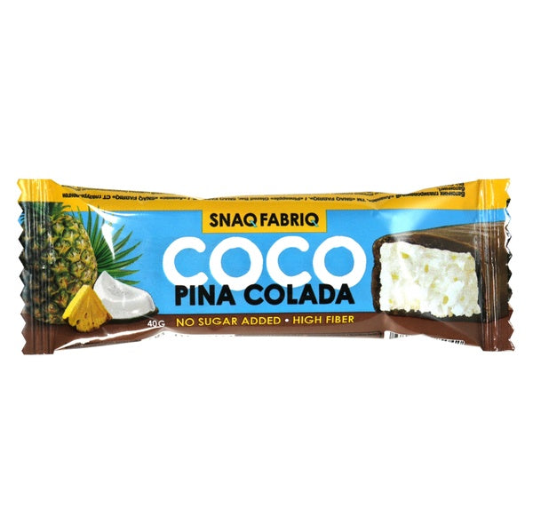 Snaq Fabriq Coco Sugar Free Coconut Bar Pina Colada